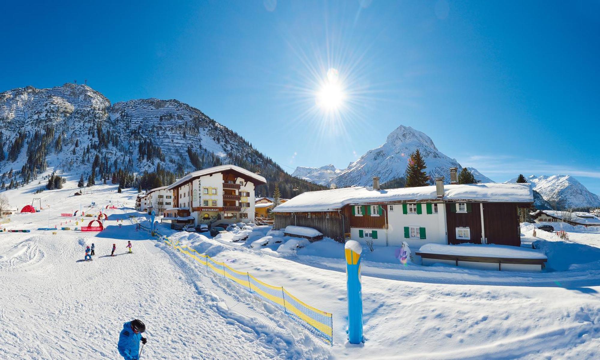 Pension Cafe Fritz Lech am Arlberg Εξωτερικό φωτογραφία